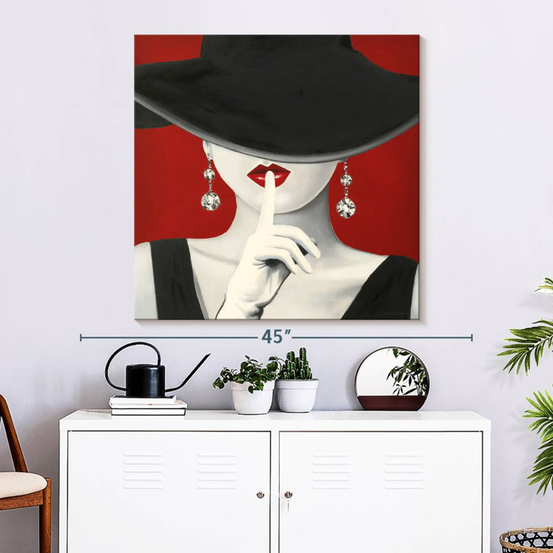 Navette Haute Chapeau Rouge I, H 33 po x l 33 po