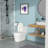 Ceramic One Piece Toilet,Dual Flush With Soft Clsoing Seat