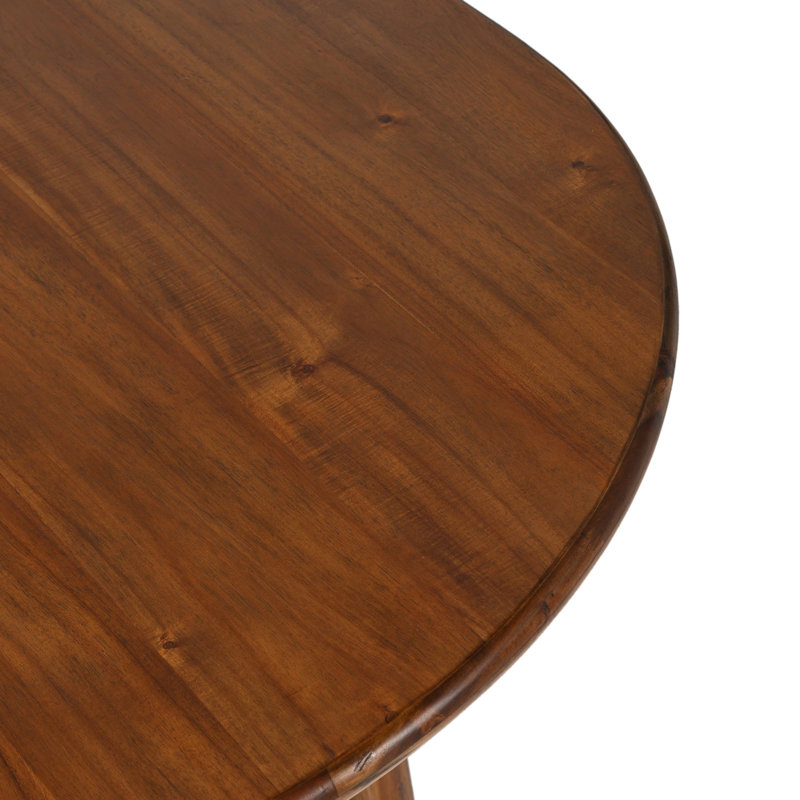 Paden Dining Table, 30" H x 118" W x 42" D, Seasoned Brown Acacia