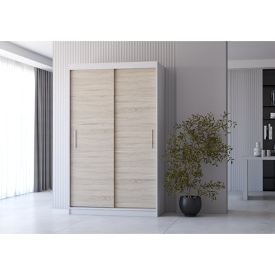Taquisa 2 Door Laminate Wardrobe