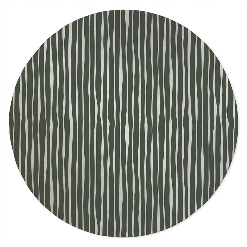 Sploog Non-Slip Outdoor Rug, Round 5'