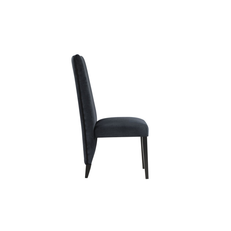ENSEMBLE DE CHAISE DE SALLE À MANGER STACEY EN VELOURS DE 2
