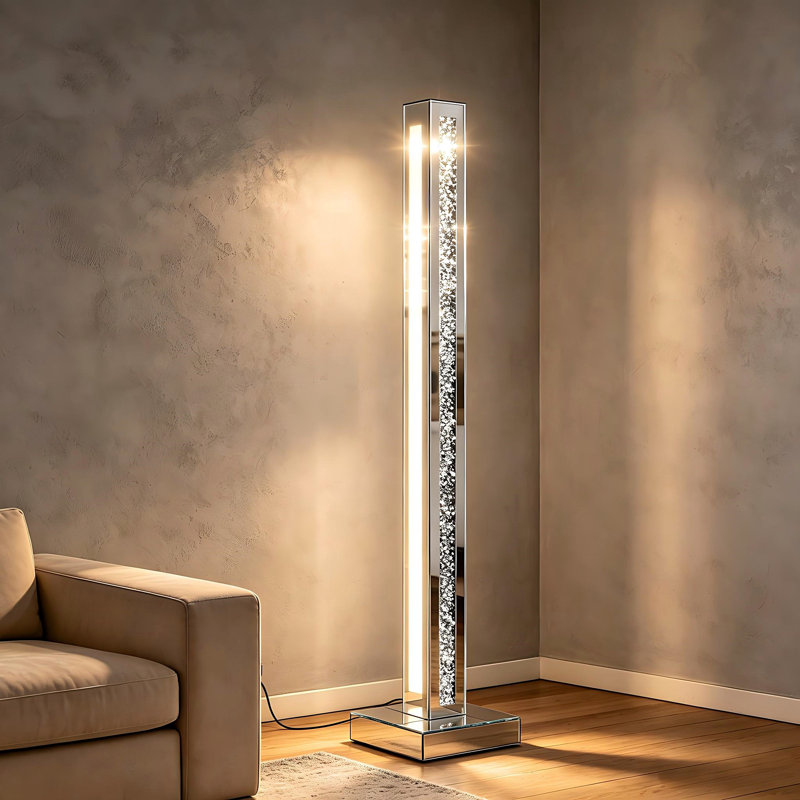 Abbate 46.8" Tall Minimalist Floor Lamp