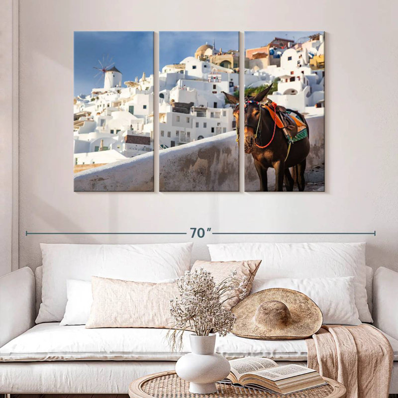 Âne Syd Santorini, H 32 po x l 50 po