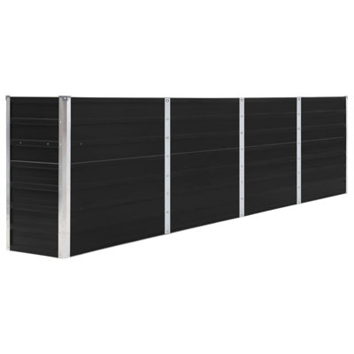 Raised Garden Bed Raised Flower Bed Galvanized Steel Planter 