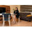 Ensemble de 4 chaises de salle à manger en bois rembourrées de style moderne Mid-Century pour table et mobilier ergonomique durable (Rapsodi)-368556332-368556333