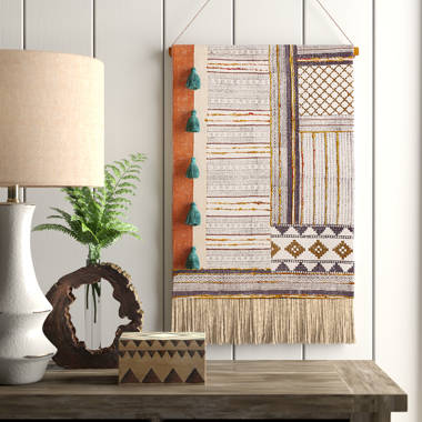 Blended Fabric Wall Hanging with Hanging Accessories Included Langley Street