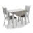 Caidan Extendable Pine Round Solid Wood Dining Table