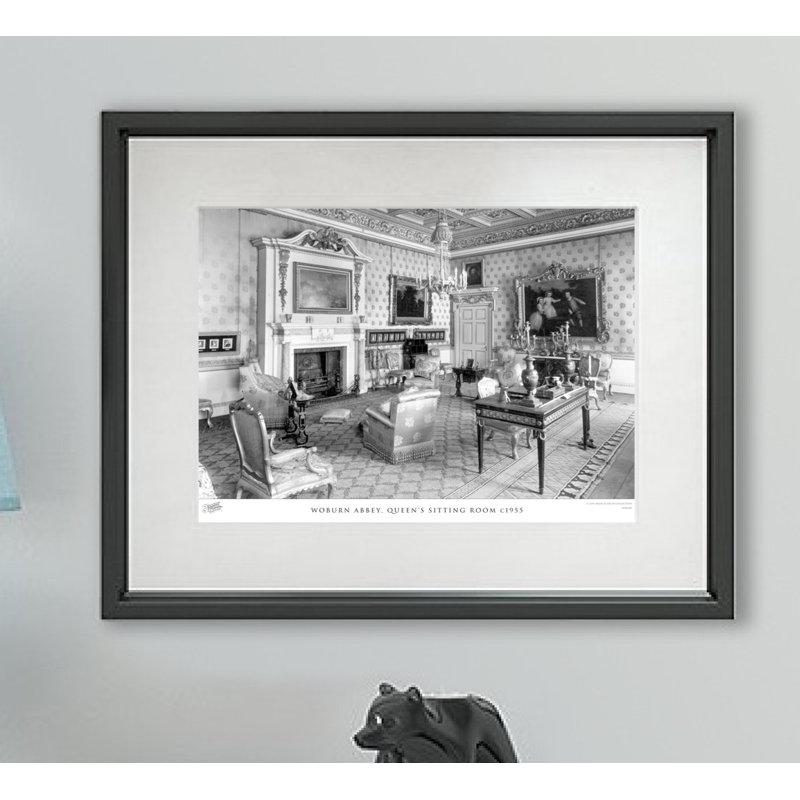 Woburn Abbey, Queen - Single Picture Frame Print, 60cm H X 80cm W x 2cm D