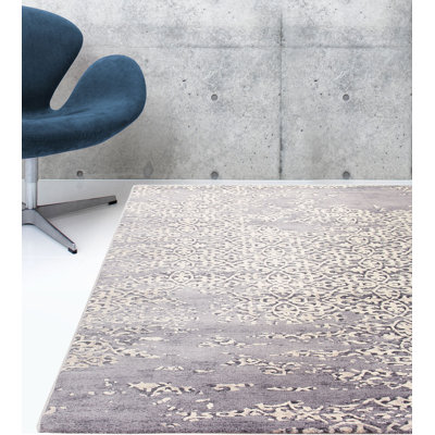 Vivace Damask 160cm X 220cm Area Rug