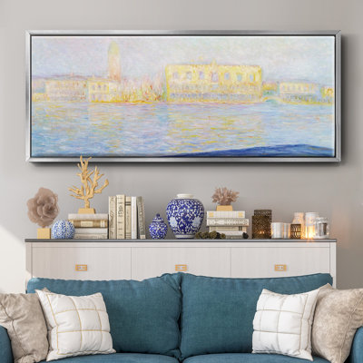 The Doges' Palace Seen from San Giorgio Maggiore, 1908 01 - Framed Canvas