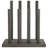4 Pair Solid Wood Boot Storage