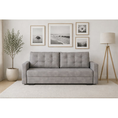 3 Seater Fabric Sofa Bed