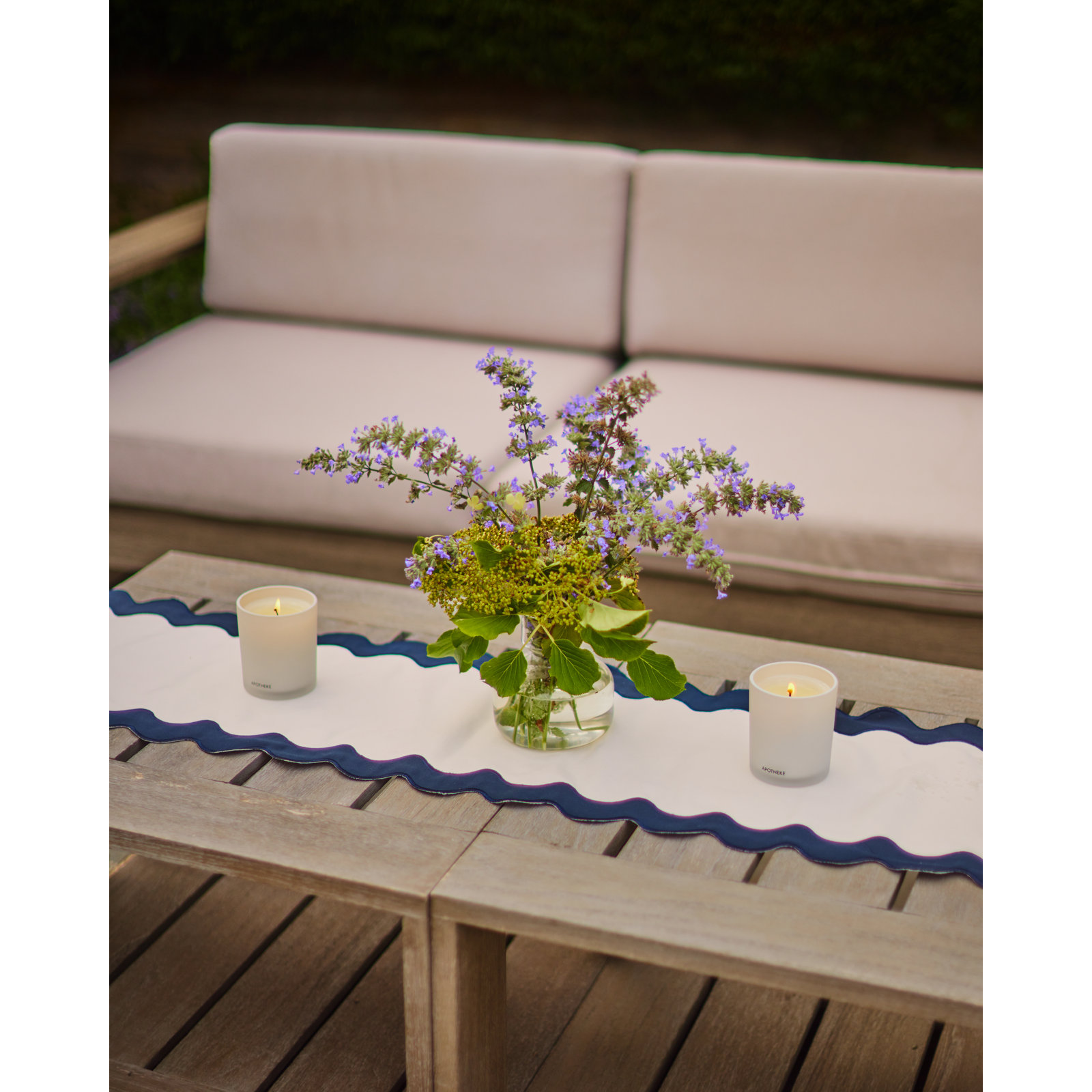 Reversible Rectangle Placemat, White