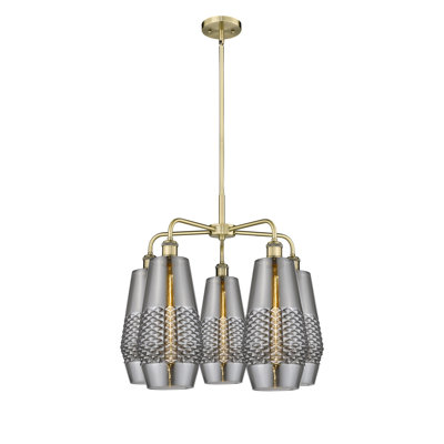 Lustre 5 lumières Monabo