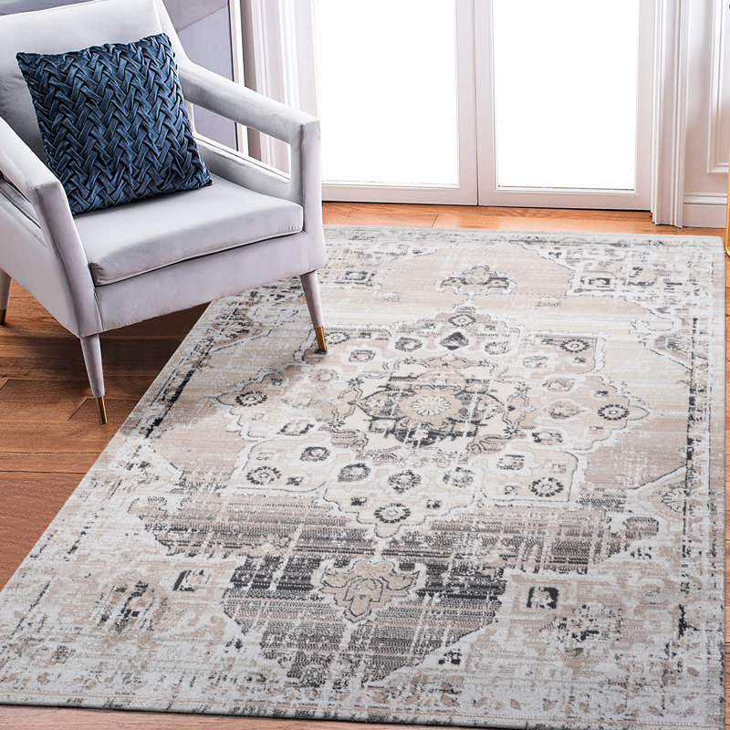 Tapis 6X9, Rectangle 6 pi 7 po x 7 pi 6 po