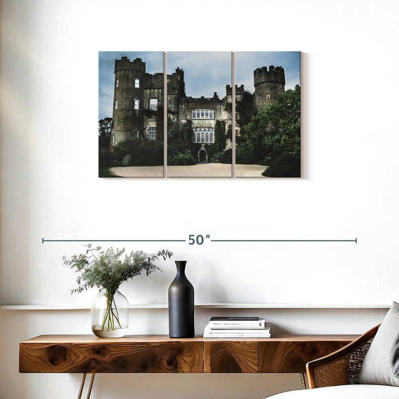 Lilie Malahide Castle, 20" H x 33" W