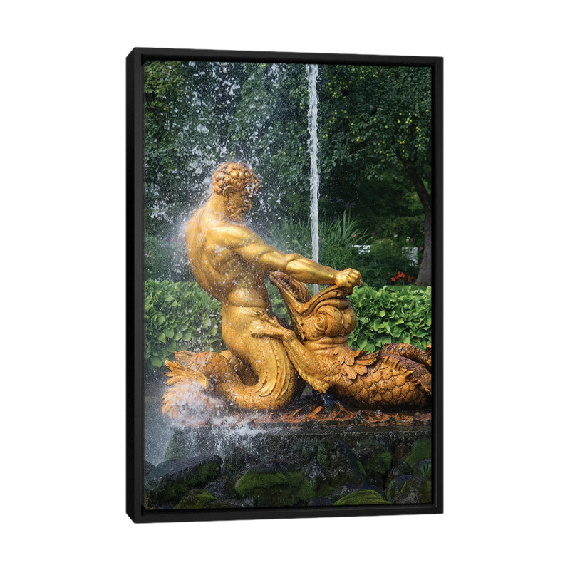 Reproduction de photo sur toile, H 26 po x l 18 po x P 1,5 po, Toile encadrée noire, Pas de tapis