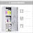 Kleankin Wall Mounted Lockable Medicine Cabinet With 3 Tier Shelves, Stainless Steel Frame, And Glass Door For Bathroom Storage