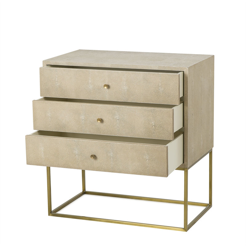 Commode anglaise à 3 tiroirs Novotny