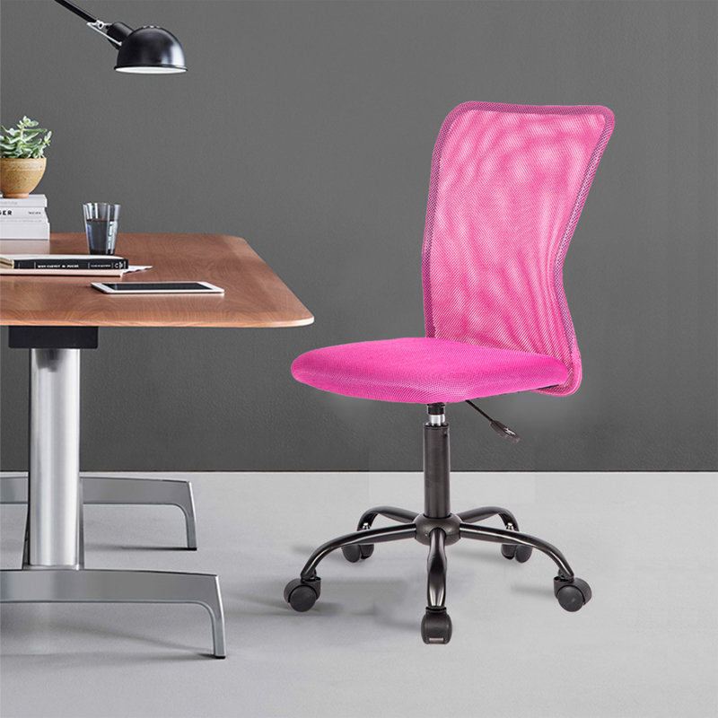 Mesh Task Chair, Pink