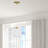 Jacobson 1-Light Ribbed Glass Pendant-290031953