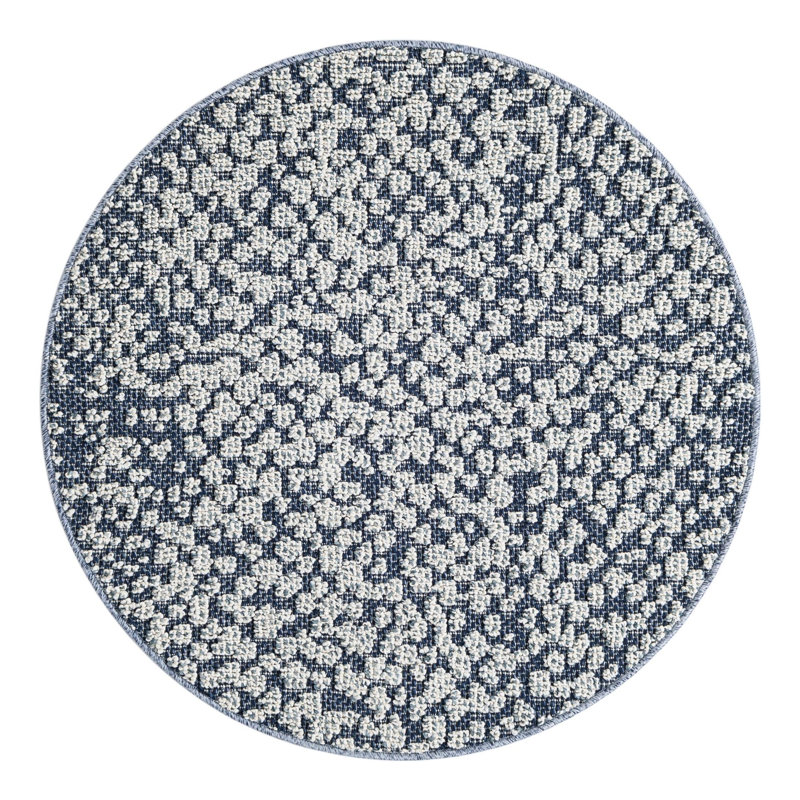 Gurjot Indoor/Outdoor Area Rug, Round 3'1"
