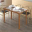 Hirschman Pine Solid Wood Dining Table-1897711053