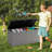 130 Gallon Patio Resin Deck Box, Large Outdoor Storage Box for Patio Furniture, Storage Bench-101886937