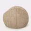 Pouf rond en fausse fourrure 5 pieds