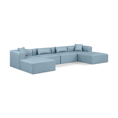 Iysa Upholstered U-Shaped Sectional Reversible