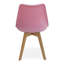 Carys Modern  Scandinavian Minimalist Dining Chairs with Faux Leather Cushions and Solid Wood Legs - Side Chair for Dining Room Kitchen Office-1654351949