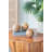 Raoul Decorative Teak Wood Balls, 6” Natural Brown Spheres for Tabletop, Mantel, Bowl, Tray, or Centerpiece Display 