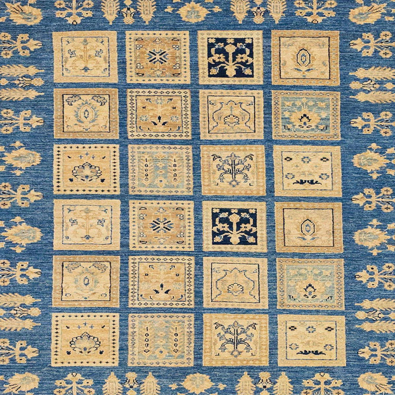 Abstract Indoor Rug, Square 8'