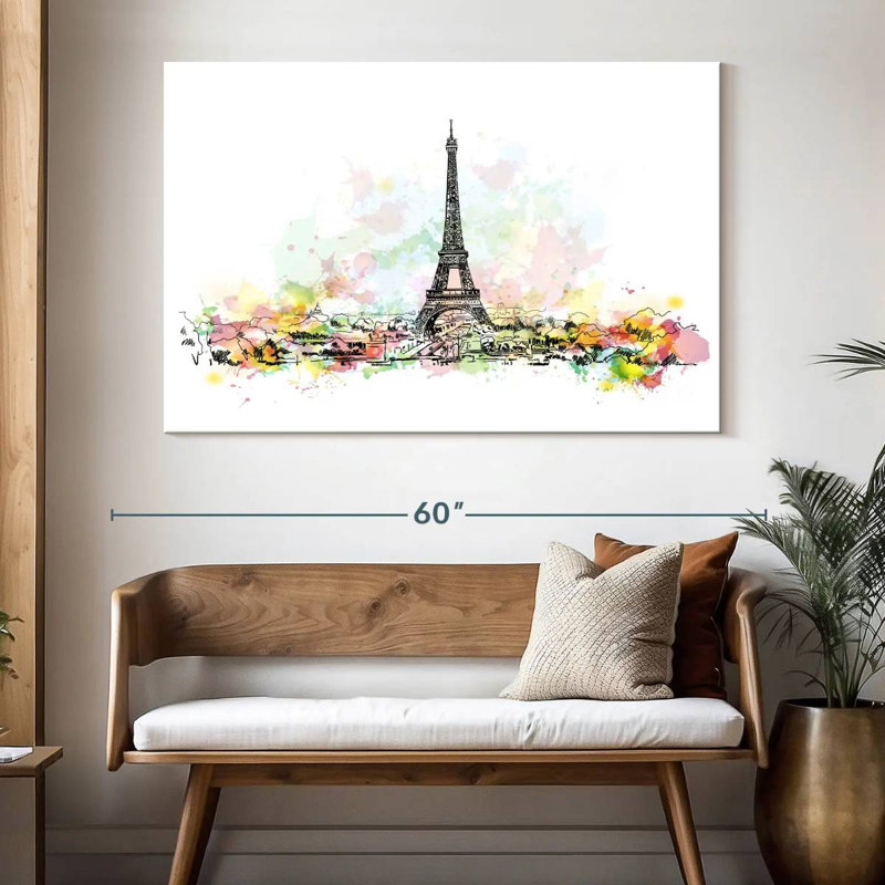 Tour Eiffel Nicci, H 34 po x l 51 po