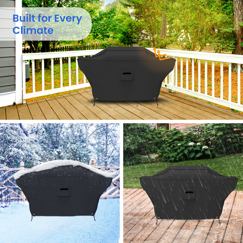 Blue Elephant 182.9cm W x 61cm D Grill Cover