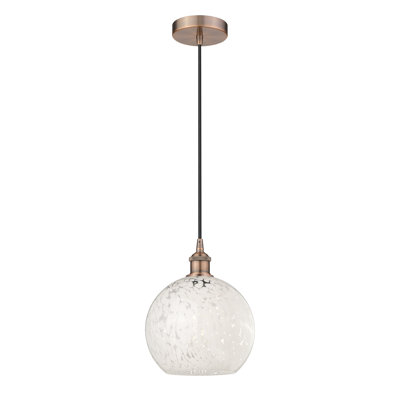 Edison Mouchette 1 Light Cord Hung Pendant-616-G1216