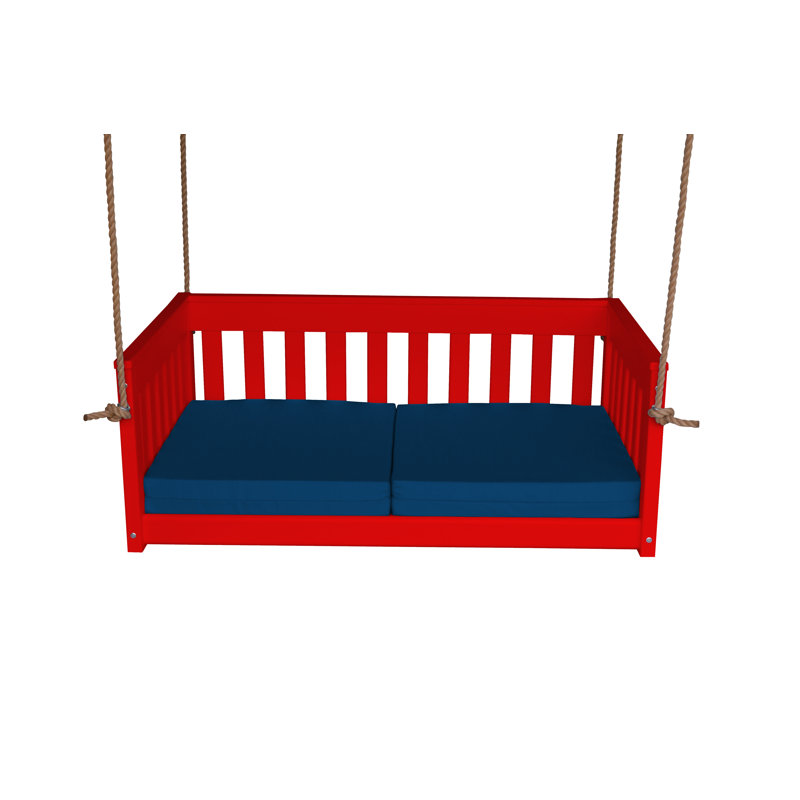 Balancelle Mission, Bleu marine, Rouge vif