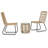 Susie 2 Seater Rattan Conversation Set-1522357038