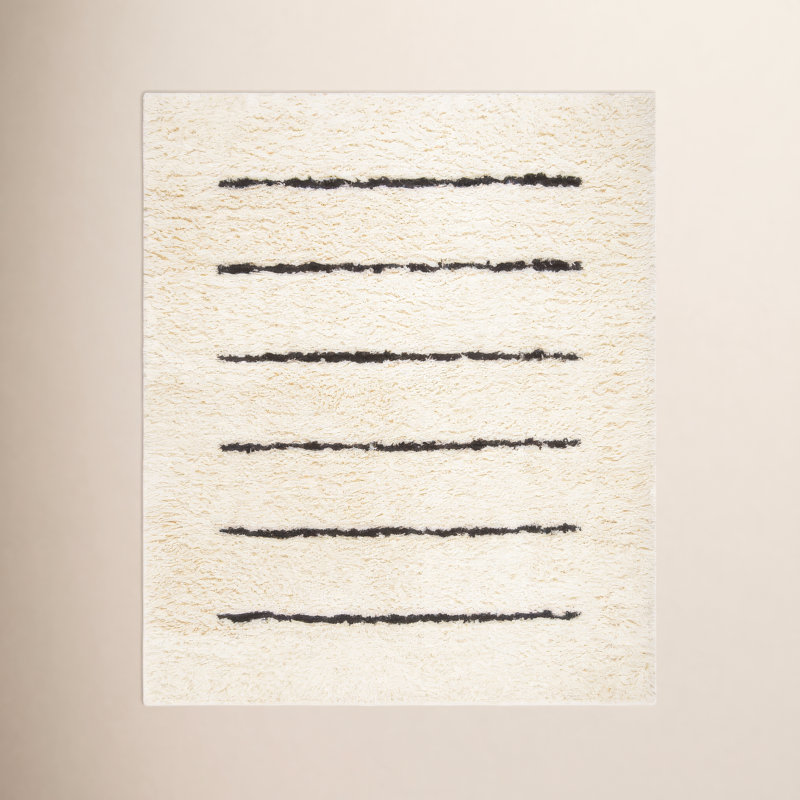 Mayer Hand-Knotted Wool Rug, Rectangle 9' x 12'