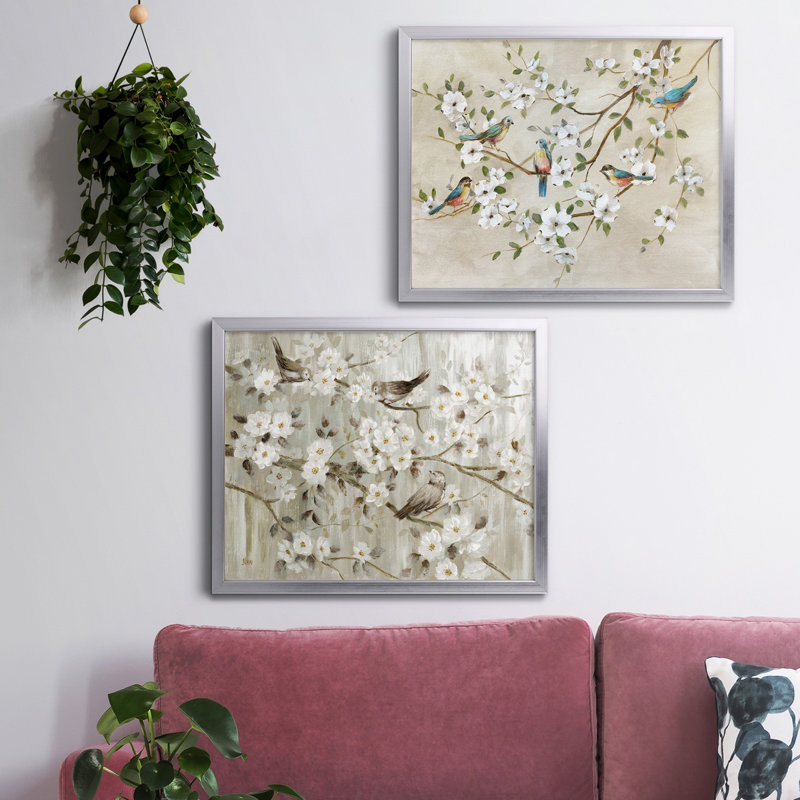 Reproduction de photo sur toile, Toile avec cadre argenté, Pas de tapis