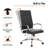 Mulkey High-Back Leather Executive Office Chair – Adjustable Swivel Desk Chair for Computer, Conference, or Home Office Use-714404520