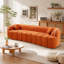 98.4 " Corduroy Sofa-1451605299-1451605309