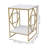 Dartanna 23.0315" Tall Frame End Table