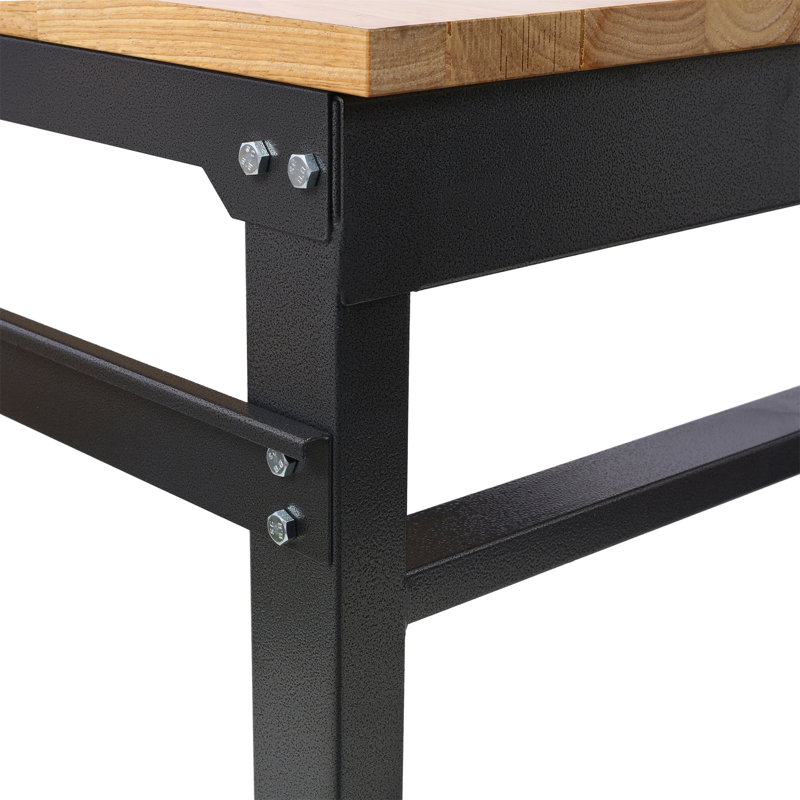 Workbench - 35" Wide Rolling Workbenches For Garage - Adjustable Height