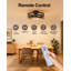 Ventilateur de plafond encastré avec lumières 20 po Alva-1079296534