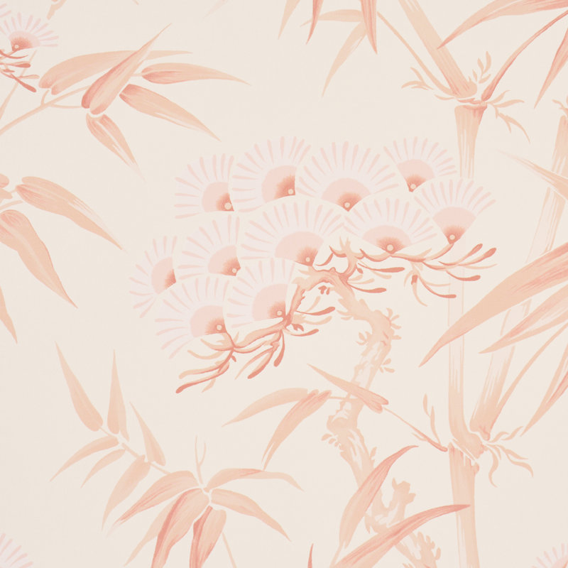 Arita Floral Wallaper Roll, Rose