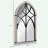 Large Farmhouse Arch Wall Mirror