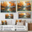 Birch Woods Golden Reflections III sur toile-1972206614-1972206613