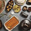 Pewter Stoneware 15.5" Baker